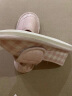 果洛菲月子鞋夏薄款软底包跟软底透气大透气孕产妇鞋防滑加厚底产后拖鞋 粉色（格子月子鞋） 36-37 晒单实拍图