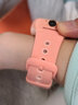 SZ LLQLTD适用小米米兔儿童电话手表4c/5c/6c表带c7a/7x/7a腕带5x/6x硅胶redmi儿童手表替换带编织挂绳配件 米兔5x原款式浅蓝 实拍图