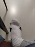 维动（VEIDOORN） 实战篮球袜子毛巾底运动精英男女中筒高帮长筒加厚撒野篮球袜 灰黑【三双装】 实拍图
