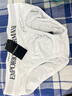 EMPORIO ARMANI阿玛尼夏季新款潮流送男友纯棉三角内裤单件装白M 实拍图