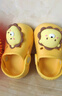 牧童儿童拖鞋夏男宝宝洞洞鞋软底女童卡通洗澡婴幼儿家居鞋奶狮黄130 实拍图