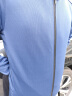 沃萨维（WOSAWE）春夏季公路车薄款长袖自行车骑行服高弹透气速干山地车短袖上衣男 宝蓝色（长袖） XL（适合80-90kg) 实拍图
