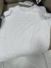 艾路丝婷夏装新款T恤女短袖上衣韩版修身体恤TX3560 白色园领 S 实拍图