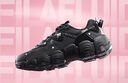 FILA 斐乐女鞋猫爪鞋3代老爹鞋休闲运动鞋缓震厚底慢跑鞋FLUID Ⅲ 黑-BK 37.5 实拍图