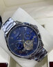 瑞士认证十大品牌手表男士机械表商务防水进口陀飞轮名牌男表专用 L3235.本色蓝面 实拍图