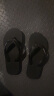 卡帝乐鳄鱼（CARTELO）人字拖鞋男士夏季户外穿运动居家用软底沙滩凉拖 VP1520 黑色 40 晒单实拍图