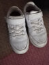 特步童鞋儿童运动鞋儿童板鞋小童宝宝运动鞋小白鞋休闲运动鞋 新白色 32 码 实拍图