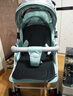 豪威 婴儿推车超轻便携可坐可躺折叠高景观婴儿童车宝宝BB手推伞车 餐盘款荷绿+可坐躺+双向推+水洗 实拍图