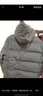 啄木鸟中老年人羽绒服男加厚款连帽老人短款外套爸爸装冬天衣服爷爷袄子 灰色【加厚升级】 6XL (可穿190-210斤) 实拍图