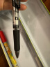 晨光（M&G） k35按动中性笔红色中性笔经典办公速干考试刷题大容量水笔g-5笔芯0.5mm 【黑色】12支装 晒单实拍图