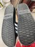 阿迪达斯（adidas）男鞋女鞋情侣款26春夏季新款防滑凉鞋一字拖沙滩游泳户外休闲拖鞋 F35543/黑白配色 /建议拍大一码 42 实拍图