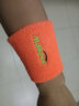 曼迪卡威（Mdikawe）两只装运动护腕男女篮球羽毛球跑步擦汗护手腕棉质腕吸汗透气 橙色 均码 实拍图