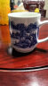 末都景德镇手绘陶瓷家用青花瓷大容量带盖水杯单个办公室茶杯个人专用 高山流水【450ml】 晒单实拍图