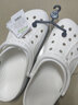 卡骆驰（crocs）洞洞鞋男鞋女鞋 25夏季新款贝雅拖鞋轻便透气情侣鞋沙滩鞋凉鞋 骨白经典克骆格/现货速发 45 -46  /M11/290mm 实拍图