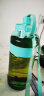 希乐大容量水杯太空杯学生户外旅行塑料水瓶便携运动水壶2000ml 实拍图