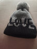 浩冠 帽子女冬季户外骑车防风帽加厚加绒保暖毛线帽围巾冬天防寒针织帽 深灰色 帽子围脖两件套 实拍图