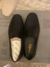 金利来（Goldlion）豆豆鞋男秋季皮鞋男商务休闲鞋男柔软百搭乐福鞋套脚鞋男士皮鞋 黑色 40 实拍图