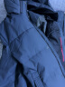 雅鹿羽绒服男短款连帽可拆卸鹅绒保暖外套冬装新款男士加厚大鹅防寒服 雾霾蓝 175(适合120-140斤) 晒单实拍图