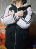 紫洛妮初中生羽绒服女中长款加厚外套高中学生学韩版宽松小个子少女冬装 黑色- L/165 晒单实拍图