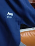 JEEP SPIRIT吉普长袖T恤男秋冬季男装翻领打底衫韩版上衣服 藏青色 L 实拍图