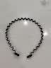 QUEENS JEWELRY男士发箍潮男外出隐形运动头箍男生背头洗脸发卡百搭网红发捆 2#个性背头 实拍图