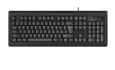 双飞燕（A4TECH) KB-8A 有线键盘 办公打字专用台式电脑笔记本外接薄膜键盘 USB接口 黑色 实拍图