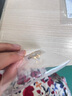喜钻 5G黄金镶钻女戒在逃公主蝴蝶结钻石戒指999足金订婚钻戒生日礼物 14号圈（5分钻） 实拍图
