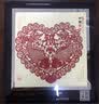 燕云州蔚县手工剪纸画工艺品卡通镜框摆件中国风特色礼品送老外出国礼物 心鱼福（可加字定制） 实拍图