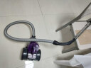 海尔（haier）吸尘器家用卧式大吸力 地板地毯清洁开荒保洁大功率家庭吸尘器 一键收线1207Z紫色 晒单实拍图