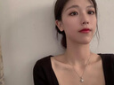 OKO情人节礼物送女友生日礼物四叶草18K金项链女纪念珠宝饰品送老婆 【当次日达】四叶草项链(莫桑钻) 实拍图