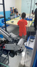 贝婴初儿童短袖球服套装男女童运动服速干T恤短裤中大童宝宝童装 蓝色 KIDS 130 实拍图