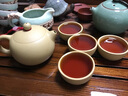 古悦堂宜兴名家纯全手工紫砂壶茶壶茶具黄金段泥西施壶200毫升 素雅款 200ml 实拍图