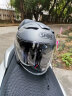 SHOEI现货日本原装进口J-CRUISE 2摩托车头盔 双镜片半盔巡航金翼 哑灰 L 晒单实拍图
