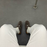Devo Life【邓恩熙同款】软木鞋男女时尚包头鞋勃肯拖鞋休闲外穿拖鞋3624 深棕反绒牛皮 39 （建议拍小一码） 实拍图