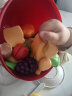 纽奇 儿童水果切切乐剥皮果蔬仿真切水果婴儿可啃咬厨房过家家玩具 【天然植物原料】剥皮切切乐32件 晒单实拍图