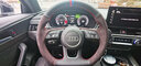 奥迈尔适用于奥迪A6L方向盘套真皮翻毛手缝A4L/A3/Q5L/Q3/Q7/A5/A7S8TT牛皮 NAPPA牛皮打孔+左右翻毛+三色回正标 实拍图
