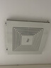 九宫格（JIUGOGE） 换气扇厨房卫生间排气扇浴室厕所排风扇管道式抽风机集成吊顶3x3 80w强劲款+液晶调速遥控 石膏板吊顶 开孔265~285白 实拍图