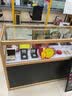 珠宝柜首饰柜手机摆件展示柜货架五金模具双层玻璃柜台 120*50*90含钢化玻璃 实拍图