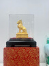 大明铜匠绒沙金祥瑞麒麟摆件家居玄关办公室乔迁开业礼品高档工艺品 实拍图