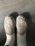 Skechers斯凯奇透气网面懒人鞋女一脚蹬休闲单鞋896020 TPE灰褐色 36.5  晒单实拍图