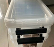 禧天龙（Citylong）证件收纳盒透明化妆品首饰置物盒小物件文具零件衣服储物盒 【特大号】带轮衣物书籍收纳 3个装【更加实惠】 实拍图