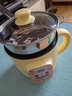 扬子多功能电煮锅泡面锅学生宿舍单人小电锅1人用迷你蒸煮一体电热锅304不锈钢无涂层内胆火锅煮面神器 1.8L 智能款配蒸笼【不粘内胆】 实拍图