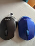 罗技（Logitech）M330/B330 商用级无线轻音鼠标 办公鼠标 人体工学右手鼠标 笔记本台式电脑鼠标带无线微型接收器 M330【黑色】（现在新版没灯） 实拍图