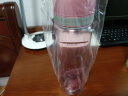 乐扣乐扣水杯夏季户外运动水杯男女学生水杯透明塑料大容量便携随手杯旅行 红色 770ml 实拍图