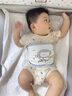 蒂乐宝宝护肚围四季新生婴儿棉肚兜腹围儿童护肚子防着凉护脐带 探险熊（双层）冬款 18/19 cm【适合0~24个月宝宝】 实拍图