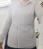 BRELRMON可拆卸防晒衣女男冰丝服防紫外线薄款运动皮肤风衣透气骑行外套 KY9108S银灰-女 3XL 实拍图