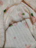 戈森驰 珊瑚绒暖暖睡衣女秋冬季保暖加厚毛绒大码可爱甜美家居服套装可外穿 水果桃子-杏色 均码 适合80-140斤 实拍图