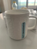 美厨（maxcook）陶瓷杯马克杯茶杯 水杯泡茶杯咖啡杯早餐杯 400ml蓝色MCH5923 实拍图