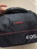 YOPHY 数码相机包单反单肩斜跨便携式防水摄影包GG-横线EOS 【普通款佳能】黑色小号 实拍图