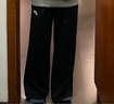 耐克（NIKE）女子中腰阔腿薄绒运动裤 SPORTSWEAR CLUB FLEECE FB2728-010 M 实拍图